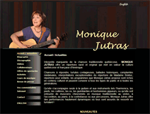 Tablet Screenshot of moniquejutras.com